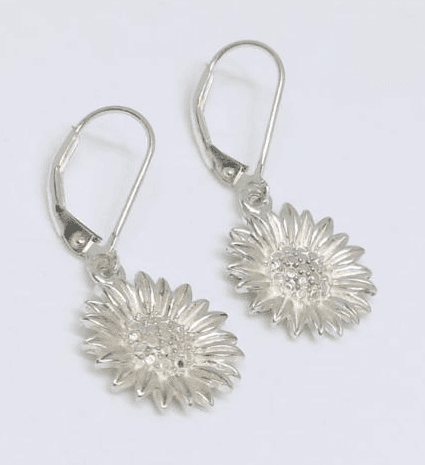 Aretes Girasol
